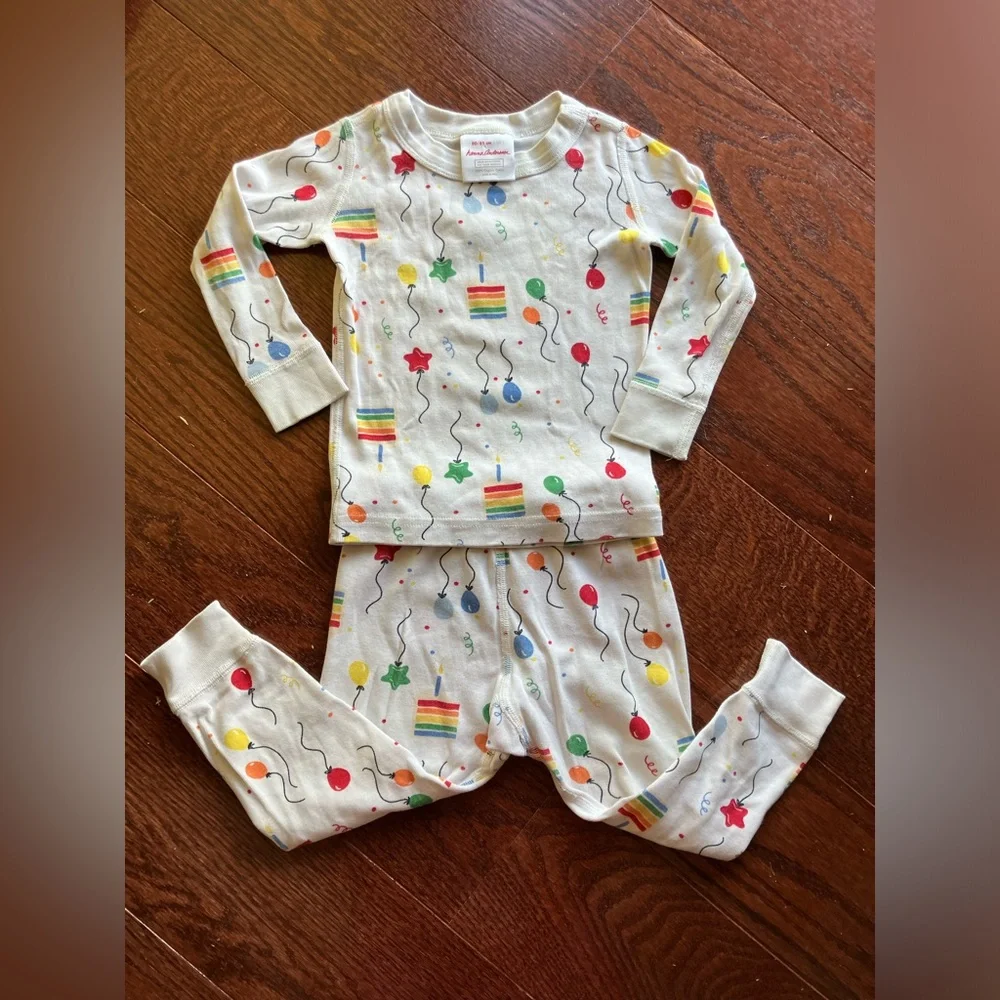 Hanna Andersson Kids Pajamas Happy Birthday